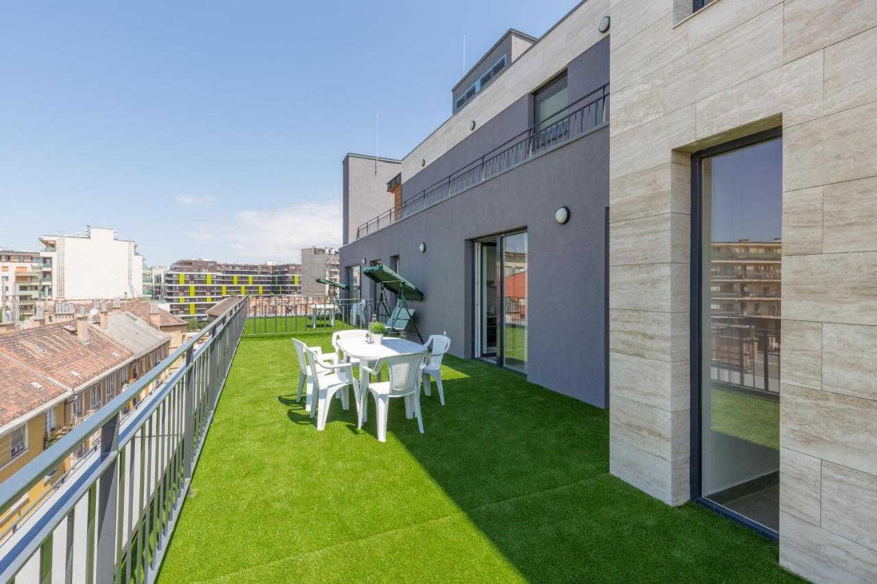 Budapest Downtown Residences Leo - Ac, Elevator, Terrace Exterior photo